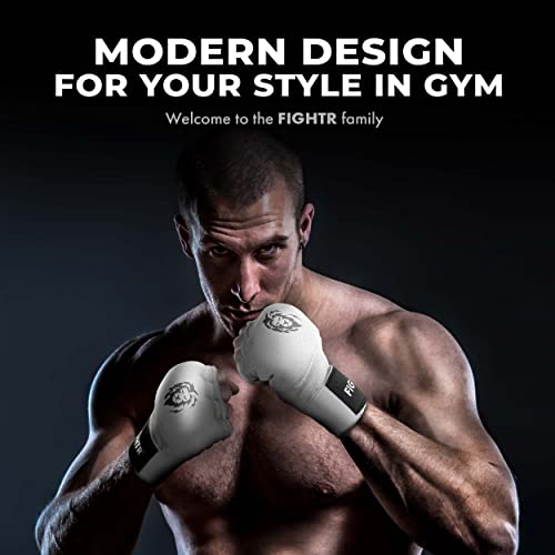 Fightr® Premium Gel Inner Gloves - Quick Wrapping & More Stability | Gel Hand Wraps For Boxing, Mma, Muay Thai, & Martial Arts | With Long Wrist Wrap #TOP6
