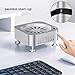 Desktop Stand Mount for New Mac mini M4 and M4 Pro Aluminum Desktop Stand Mount Improved Cooling Easy Power Button
