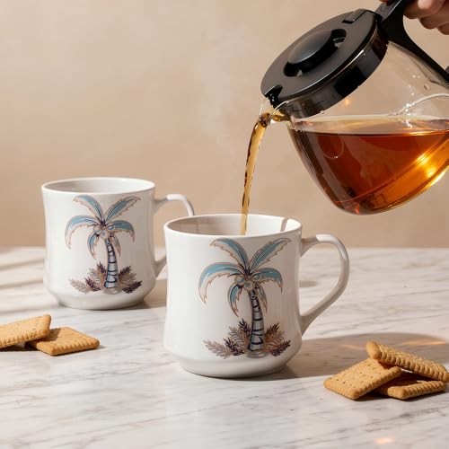 Image of U.P.C. UPC Fine Bone China Ceramics Coffees /Milks /Tea Cups Set of 6 Bone China Coffee Mug (160 ml, Pack of 6)