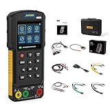 【Plage de détection plus puissante】Le multimètre peut mesurer avec précision la tension AC/DC, la résistance, le passage, le courant AC/DC, la capacité, la fréquence, les diodes, le rapport tactile et le fil de feu. Tension continue 0 ~ 1000 V, tension alternative 0 ~ 700 V, courant DC/AC 0 ~ 20 A, 0 ~ 200 mA, résistance 0 ~ 1 MΩ, fréquence 1 ~ 1 MHZ, test de continuité et test de signal d'allumage pour répondre à toutes les exigences de test.