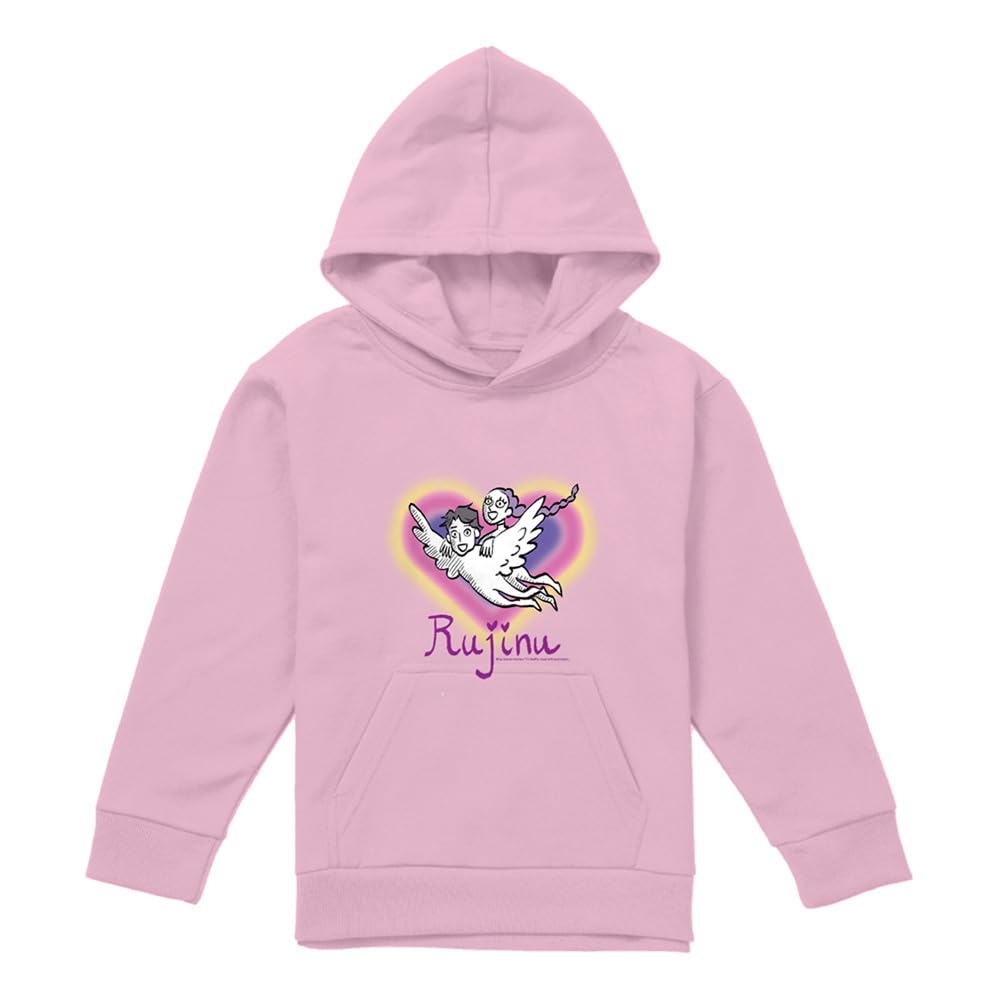KPOP Demon Hunters Felpa con Cappuccio Unisex per Bambini KPOP Demon Hunters Huntrix Saja Boys Rujinu Heart Fan Art Youth Kids Boy Girls Pull-Over Felpa con Cappuccio