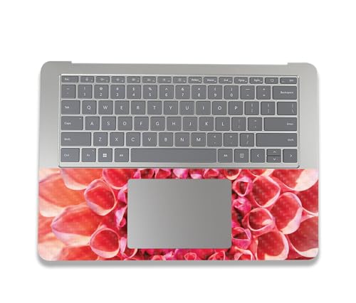 Image of MightySkins Carbon Fiber Skin Compatible with Microsoft Surface Laptop Studio 2 (2023) Full Wrap Kit - Mum Closeup | Protective, Durable Textured Carbon Fiber Finish | Easy to Apply | Made in The USA