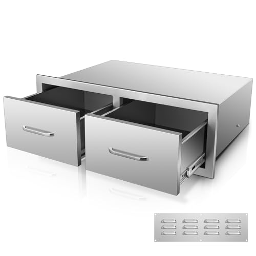 FOHERE Outdoor Kitchen Drawers 29.5