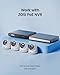 ZOSI 4 x 4MP 2.5K PoE Add-On Security Camera Outdoor, 1440p Surveillance IP Camera for Home Security, 100ft Night Vision, AI Human Vehicle Detection, Two-Way Audio, Works with Our PoE NVR Only