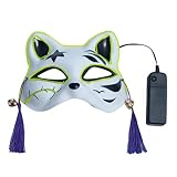 Una maravillosa máscara de cosplay para Halloween, carnaval, bailes de máscaras, bailes de disfraces, etc. Recuerdos de fiesta