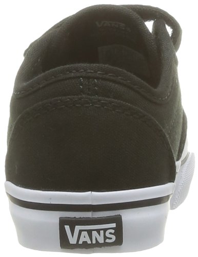 Vans Vans Boy's Crawling Baby Sneakers Shoes, Black Canvas Black White, 5.5