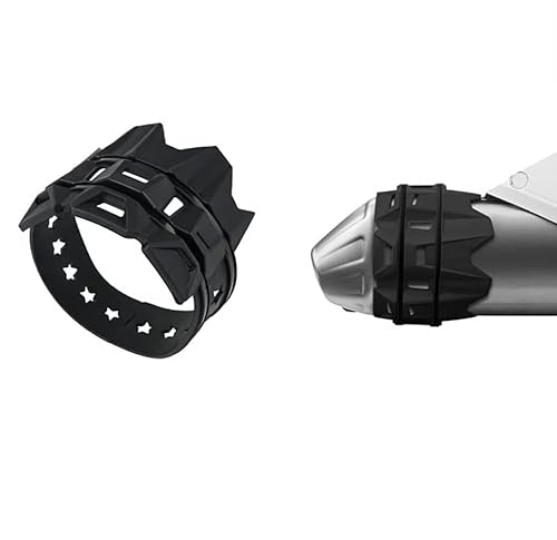 サイレンサー プロテクター ガード 排気管 ガード 断熱シート380*47mm防塵輪自転車排気管排気マフラー排気管テープシールドケーブルバンド (ブラック)