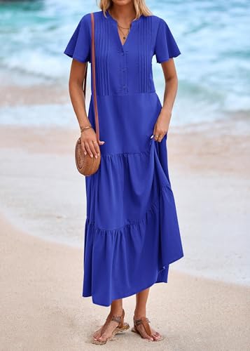 Image of KIRUNDO Summer Maxi Dresses for Women 2026