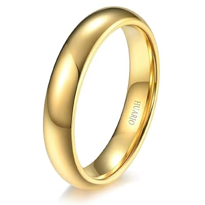 HUARJO Tungsten Carbide Rings (2mm-8mm) for Women Kuwait