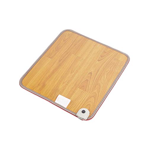 thelastplanet Tapis Chauffant Chauffe-Moquette Chauffe-Pieds Électrique Tapis De Sol en Carbone Tapis Chauffant Électrique Imperméable pour Les Employés De Bureau/Joueurs en Hiver 50x30 (55) Cm Cover