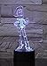 Produktbild XDWC Nachtlicht Kinder Nachtlicht 3D Optische Täuschung 16 Farben Ändern Anime Figuren Woody Lightyear Juguete Illusion Nightlight Buntes Licht Aliens Toy Story Dropship Nachtlicht Kinder 3D Optische