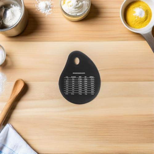 Cortador de masa de silicona Cabilock con tabla de medidas compacta para repostería casera 7