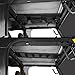 Hooke Road Wrangler TJ Front Overhead MOLLE Panel w/Storage Bags Compatible with Jeep Wrangler TJ 1997 1998 1999 2000 2001 2002