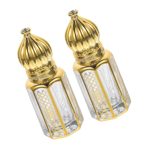 GALPADA 2 Piezas Embotellado De Aceites Esenciales Botella Rellenable De Perfume De Aceite Para Uso Exteriores