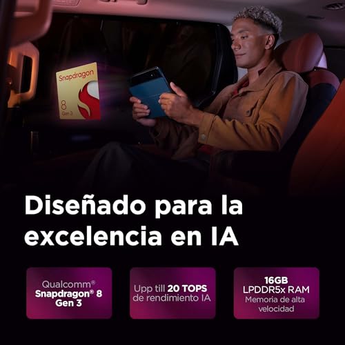 Lenovo Yoga Tab Plus – Tablet IA 12.7" 3K (Qualcomm Snapdragon 8 Gen 3, 16 GB RAM, 256 GB UFS 4.0, 144 Hz, Wi-Fi 7, Bluetooth 5.4, Android 14) Tidal Teal - Incluye Teclado + Pen - imagen 9