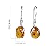 Sterling Silver and Baltic Honey Amber Earrings