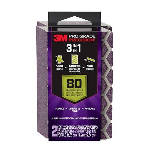 3m Sanding Sponge Ceramic Coarse PK2 DCDA80-PGP-2T - 1 Each