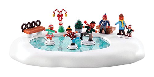 Bassin à patinage en pain d'épice Lemax Sugar 'n' Spice 84352 décor miniature