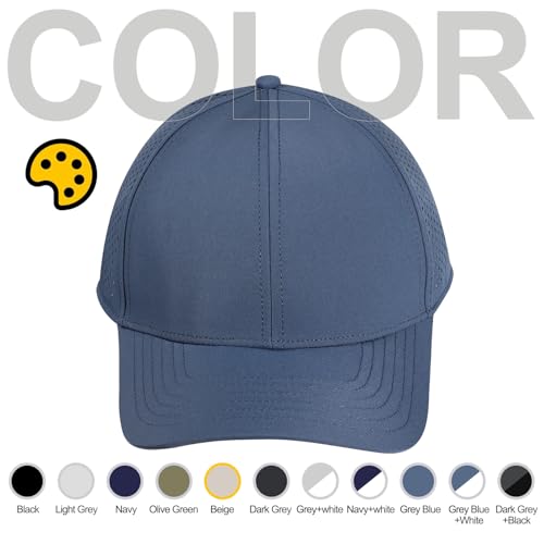 Image of LiuSuper XXL Baseball Cap - Quick-Dry Moisture-Wicking Hat for Big Heads (23.6 inch-25.6 inch) Sports Cap for Men Women
