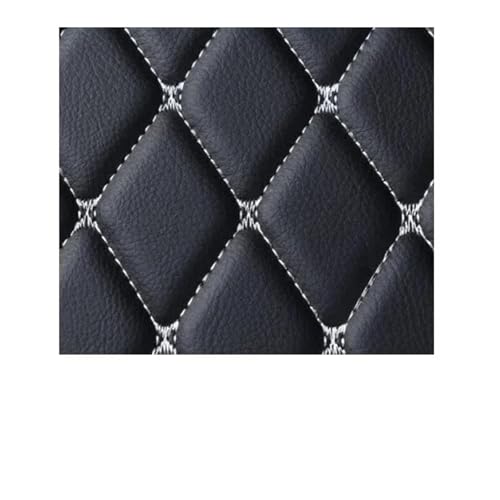 Tapis de sol voiture pour Benz Classe C W206 2021-2023 noir et blanc 5 places