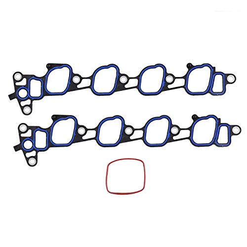 Image of DNJ IG4153 Intake Manifold Gasket Set for 2001-2004 Ford, Lincoln, Mercury Crown Victoria, Grand Marquis, Mustang 4.6L V8 16V SOHC 281cid