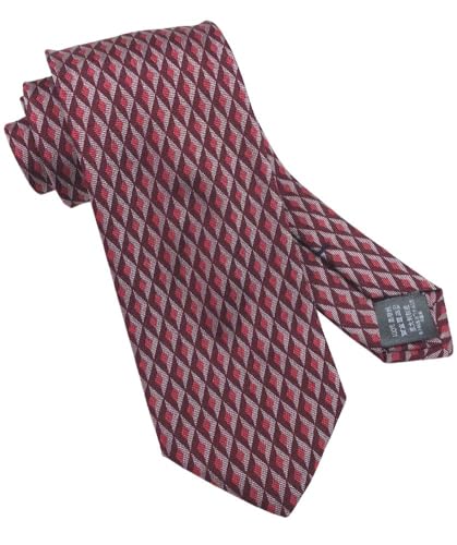 [Dunhill] ダンヒル ネクタイ ブランド ブランドネクタイ (8cm幅) ボルドー/レッド [並行輸入品]