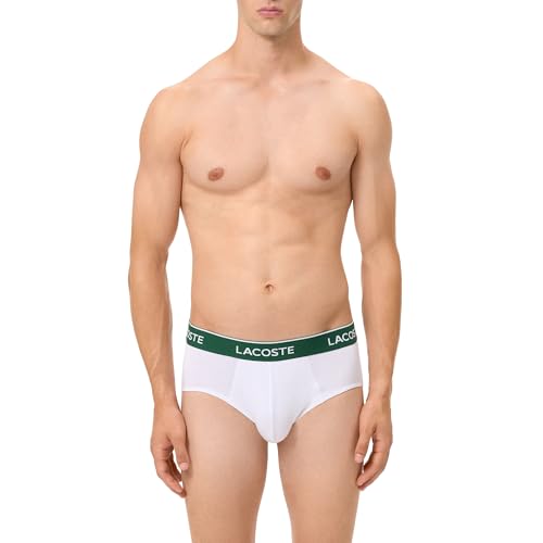 Lacoste Men's Cotton Stretch Essentials Briefs, 5-Pack (Amazon Exclusives)2