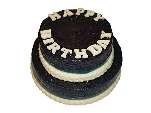 The Gummy Bear Guy (TM) | World's Largest Gummy "Happy Birthday" Cake (TM) | Gluten Free (Blue Raspberry w/ Strawberry-Banana)