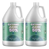 Citric Acid 50% Solution - 2 Gallon - Versatile Chemical for Industrial Applications
