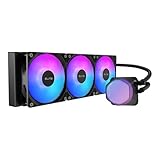 Cooler Master 360 Elite Liquid CPU Liquid Cooler, Dual-Chamber Pump, Customizable aRGB Lighting, Maintenance-Free,AMD Ryzen 9 AM5|4, Intel Ultra i9 LGA 1851|1700 Design by Cooler Master