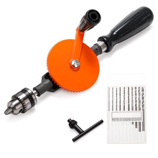 Cididu Manual Hand Drill Set and Accessories