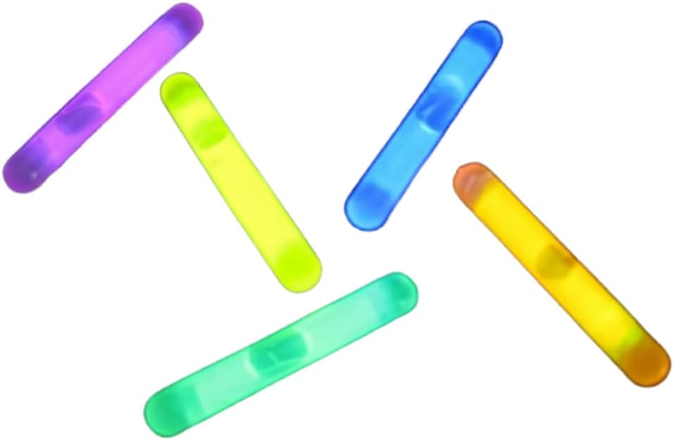 blinkee Yellow Refills for Night Golf - 1.5" Luminous Stick Inserts, for Glow Golf Balls, Pack of 50