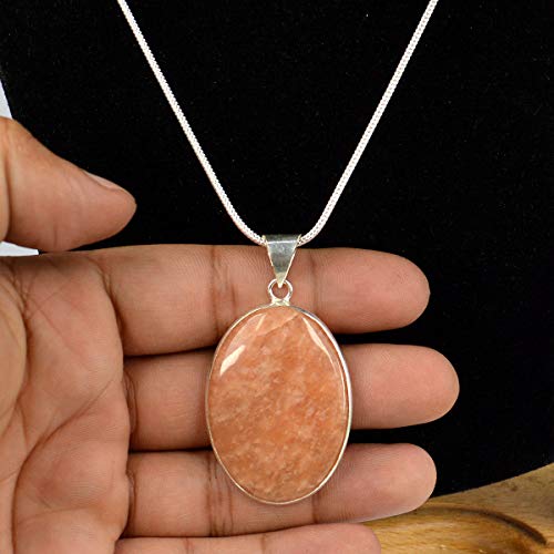 Image of Reiki Crystal Products AAA Yellow Amazonite Pendant Natural Crystal Stone Pendant /Locket with Metal Chain for Reiki Healing and Crystal Healing Gemstone for Unisex (Color : Yellow)