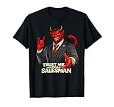 Salesman Devil | Sales Humour Satan Corporate Greed T Shirt