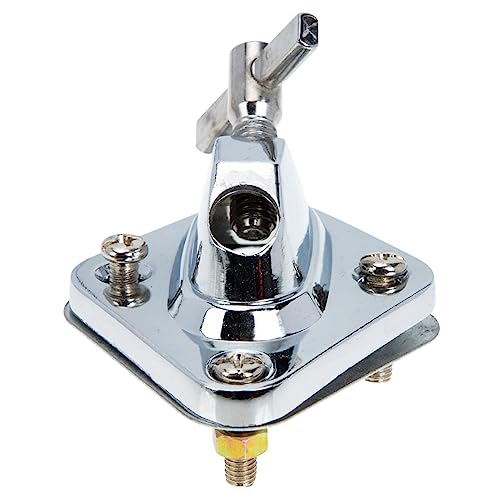 FAVOMOTO Bass Drum Leg Base Bass Drum Pad Alloy Construction Space-saving Easy to Clean