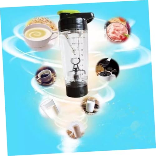 Bouteille shaker électrique 600ml bleu en PP pour le sport - 5