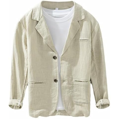 Blazer GIBZ en Lin Beige XL Cover