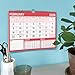Carousel Worldwide, Red & Black Large Boldtype Landscape 2026 A4 Wall Calendar