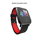 noise turbo black smartwatch black strap regular
