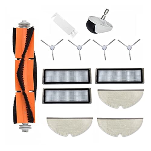 Main Roller Side Brushes Mopping Cloth Filters Cleaning Brush Wheel Replace Fit for Xiaomi Fit for Dreame D9 L10 Pro Robot Vacuum Cleaner Vacuum Cleaner Parts