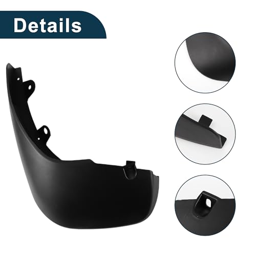 Image of Mud Flaps Splash Guards for Land Rover Range Rove Sport without Pedal 2014-2023 W /Mount Accessories Mud Guards Front and Rear 1 Set