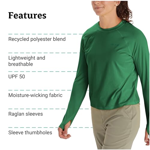 Image of MARMOT Women's Windridge Moisture Wicking, Breathable, UPF 50 Long Sleeve Shirt
