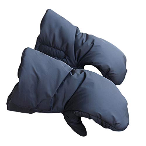 1 Par Luvas De Carrinho Mão De Bicicleta Luvas De Barra De Carrinho Capa De Guidão à Prova De Luvas