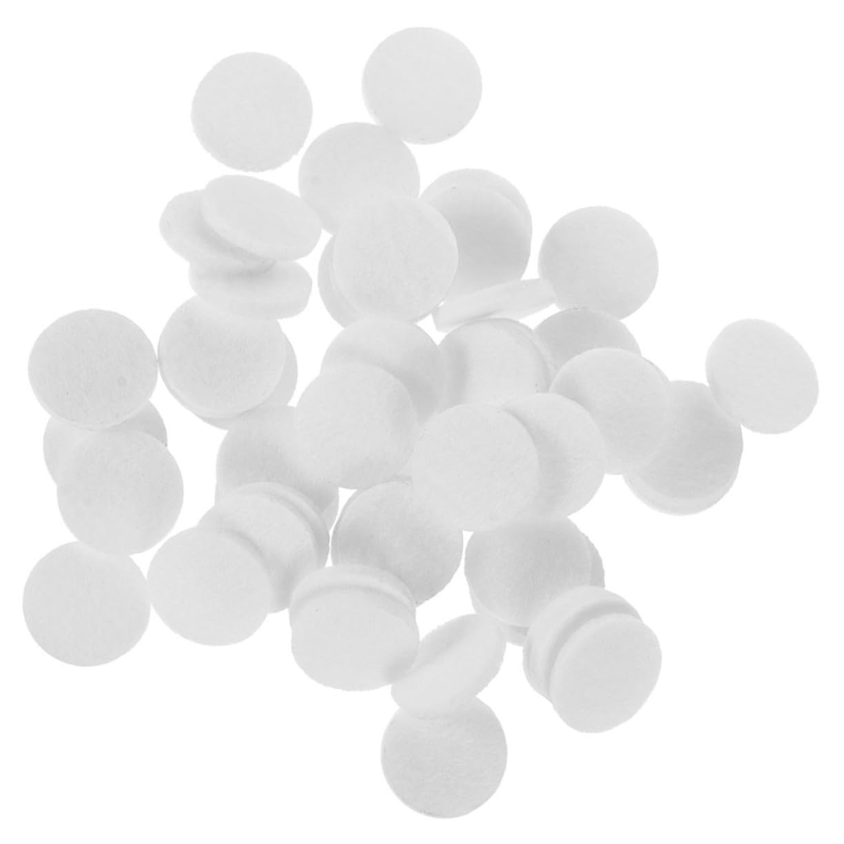 Gogogmee Diffuser Pads 200pcs Essential Oil Car Vent Pads 22mm Essential Oil Locket Replacement