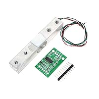 ARCELI HX711 ADC Konverter Breakout Modul Digitaler Wägezellen-Gewichtssensor 1KG Für tragbare elektronische Küchenwaagen, DIYmall für Wägezellen-Gewicht