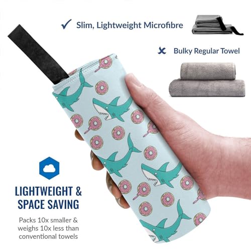 Serviette de bain absorbante grand format pour éviter l'humidité - 3