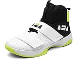 sportschuhe für basketball Die Schuhe sind aus einem High-Top-Design gefertigt, das die Stabilität der Füße erhöht und den Schutz verbessert. Die Knöchel können während des Trainings besser geschützt werden. Beim Tragen handelt es sich um sehr modische Basketballschuhe mit hohem Oberteil, und Sie können den ganzen Tag problemlos getragen werden. Geeignet für Party, Indoor, Outdoor, Reisen, Fahren, Sport, Fitness, Gehen, Laufen, Trainieren, Joggen, Training, zu jeder Gelegenheit.