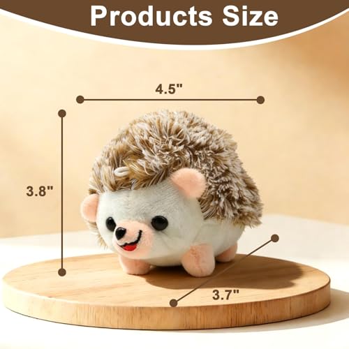 Image of Sizobi Cute Hedgehog Pin Cushion, Soft Plush Pin Cushions for Sewing, Needle Holder Sewing Pin Holder, Sewing Supplies Accessories Gift for Quilting, Embroidery, DIY Crafts(Sewing Pins Not Included)