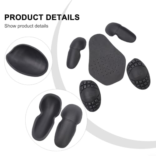 Protector de espalda y codos moto renueva insertos desgastados con armadura EVA 4