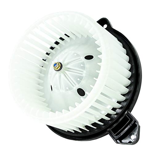 Replacement AC Heater Blower Motor Fan - Replace 5012701AB, PM9198, 700012, 5096255AA, 5096256AA - Compatible with 2002-2008 Dodge Ram 1500, 2500, 3500, 02-04 Jeep Grand Cherokee - Air Conditioner Fan